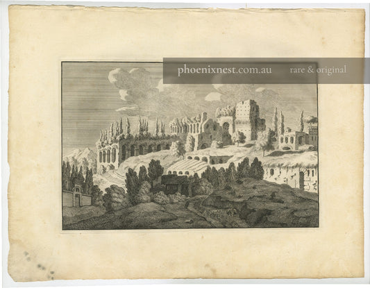 Ruins of the Villa Mattei, Rome — Falda