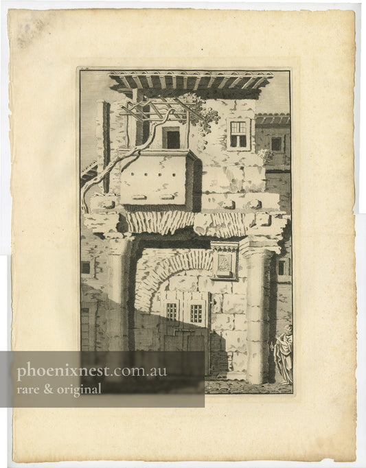 Roman Ruins, Pl. 21 — Overbeek