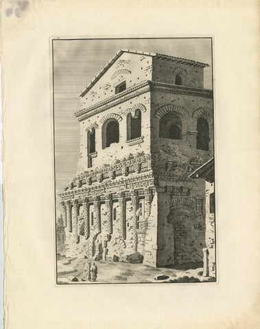 Temple of Antoninus and Faustina, Pl. 23 — Piranesi