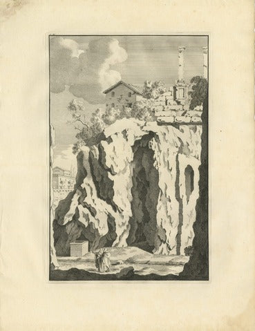 Capriccio with Figures and Ruins — Piranesi