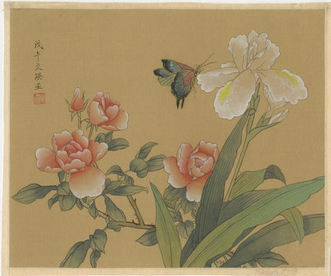 Roses and Iris