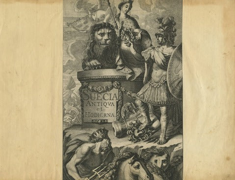 Allegory of Sweden — Dahlbergh