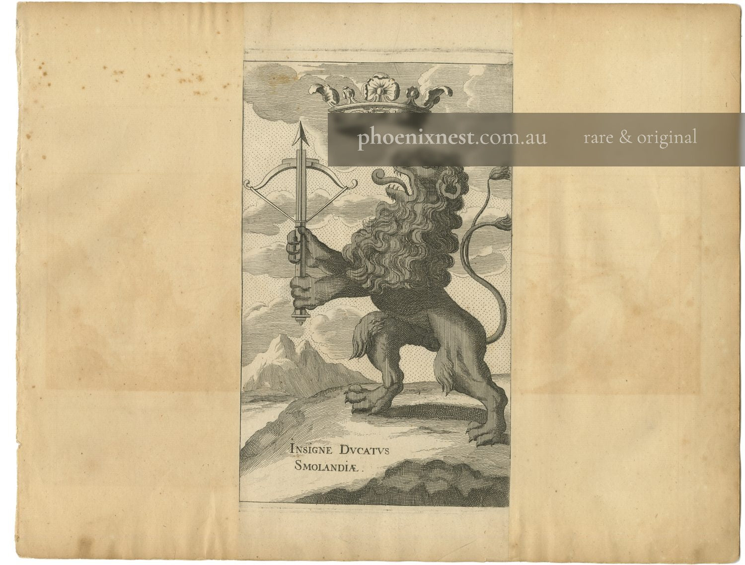 Småland Coat of Arms — Dutch School