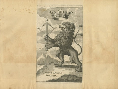 Småland Coat of Arms — Dutch School