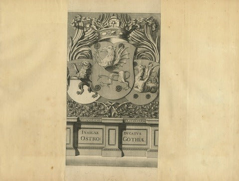 Duchy of Gothia Coat of Arms — Dahlbergh