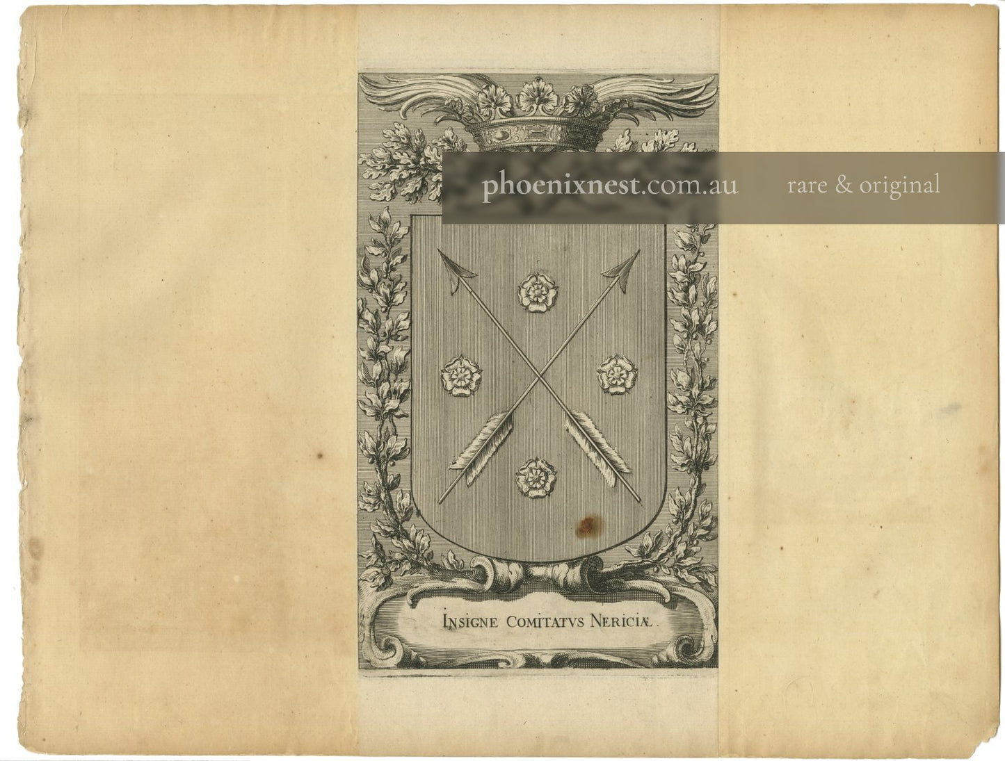 Coat of Arms of Närke — Homann Heirs