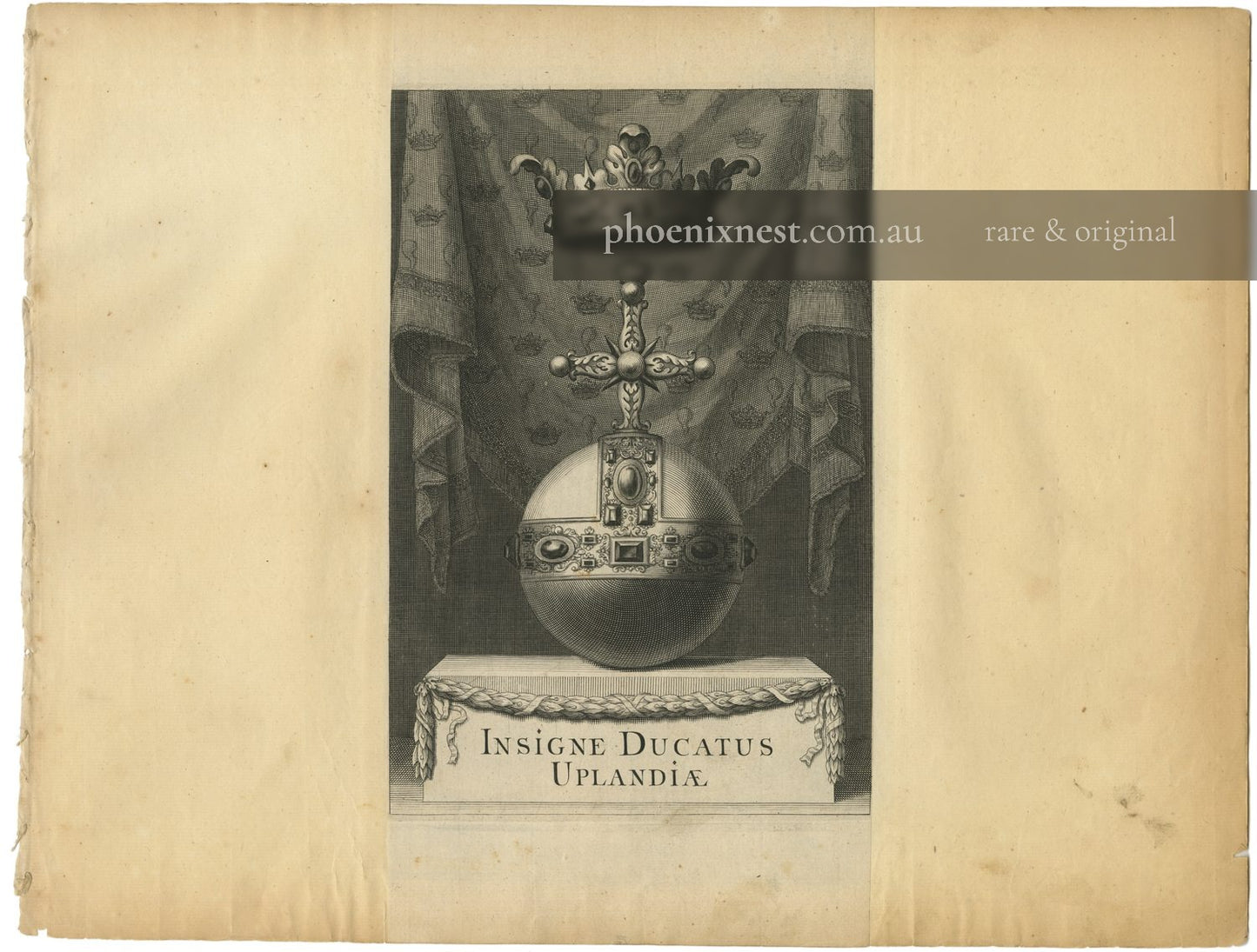 Insignia of the Duchy of Uppland — Dahlbergh