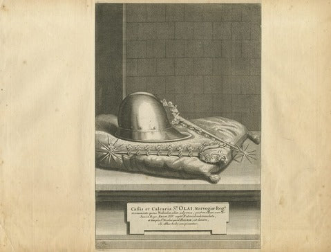 Helmet and Spurs of Saint Olaf — Rudbeck
