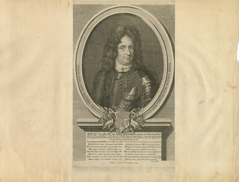 Portrait of Erik Dahlbergh — Ehrenstrahl