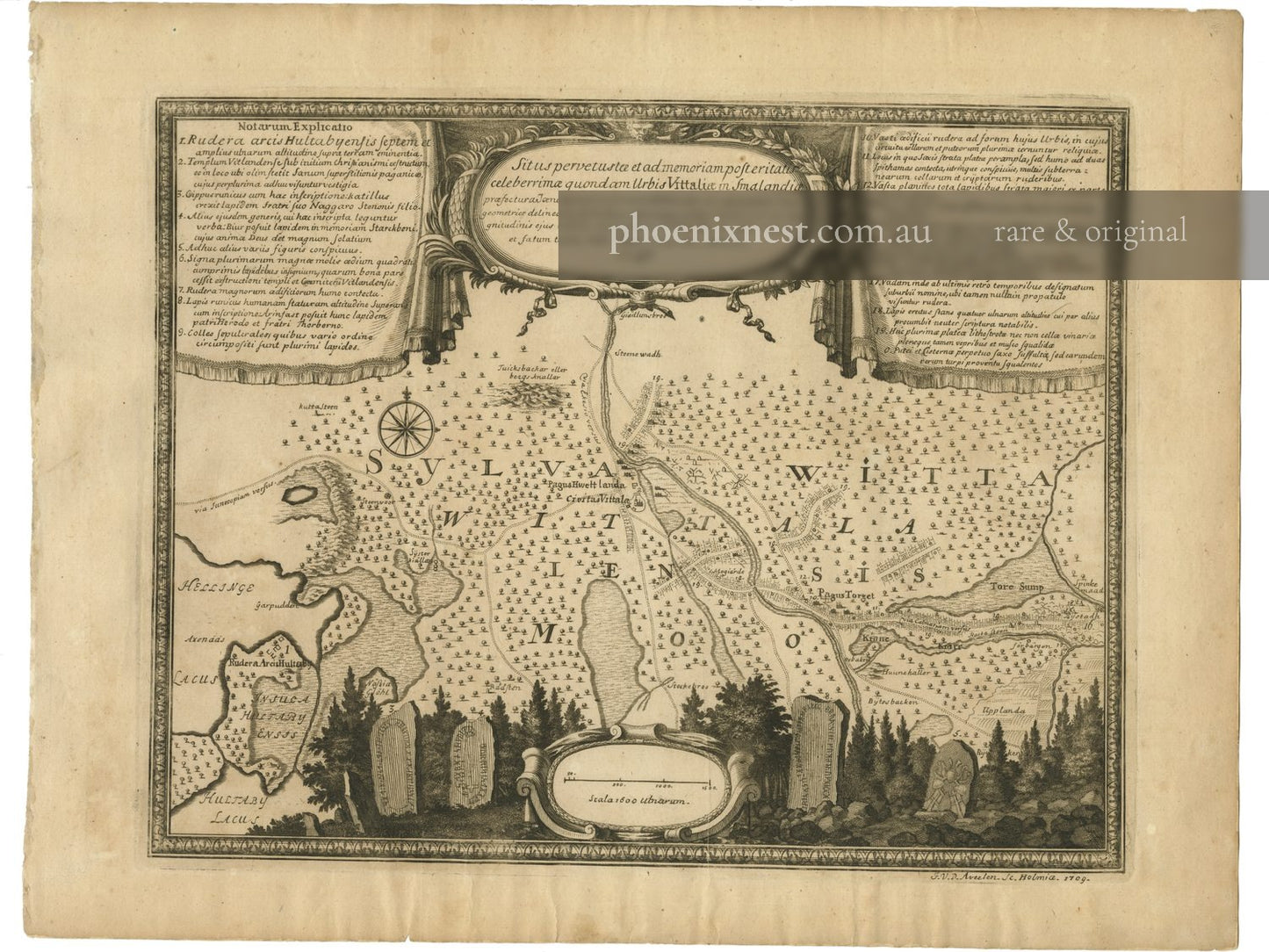 Vetlanda (Vittalia) Map — Arnelin