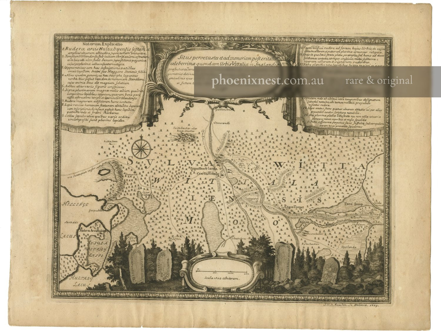 Vetlanda (Vittalia) Map — Arnelin