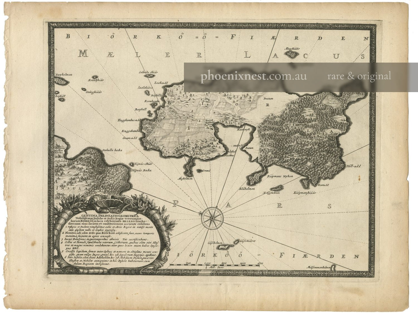 Björkö, Pl. 69 — Suecia Antiqua et Hodierna