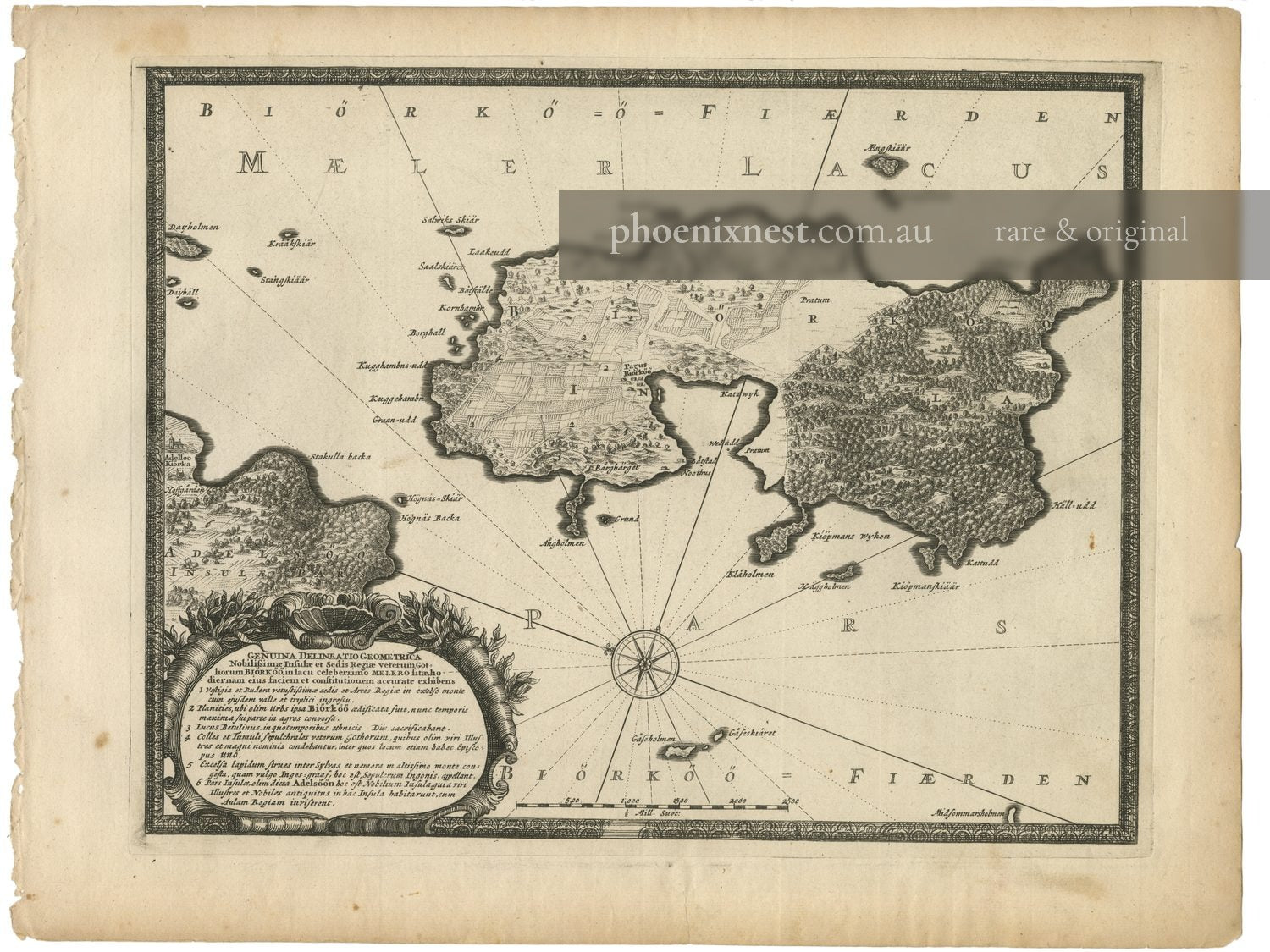 Björkö, Pl. 69 — Suecia Antiqua et Hodierna