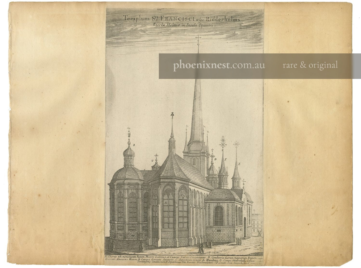 Riddarholmen Church, Stockholm — Dahlbergh