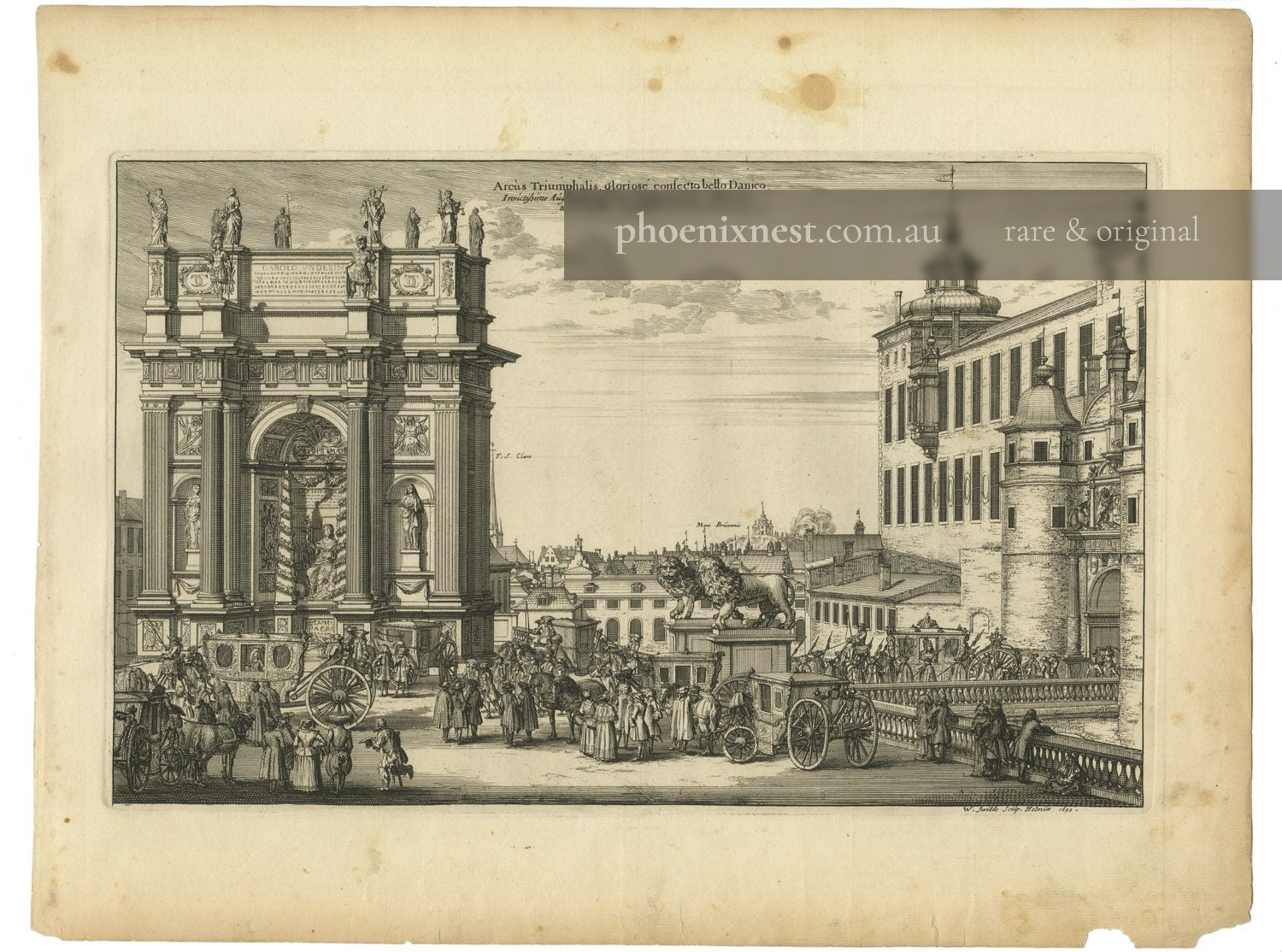 Triumphal Arch for Charles XI — Swidde