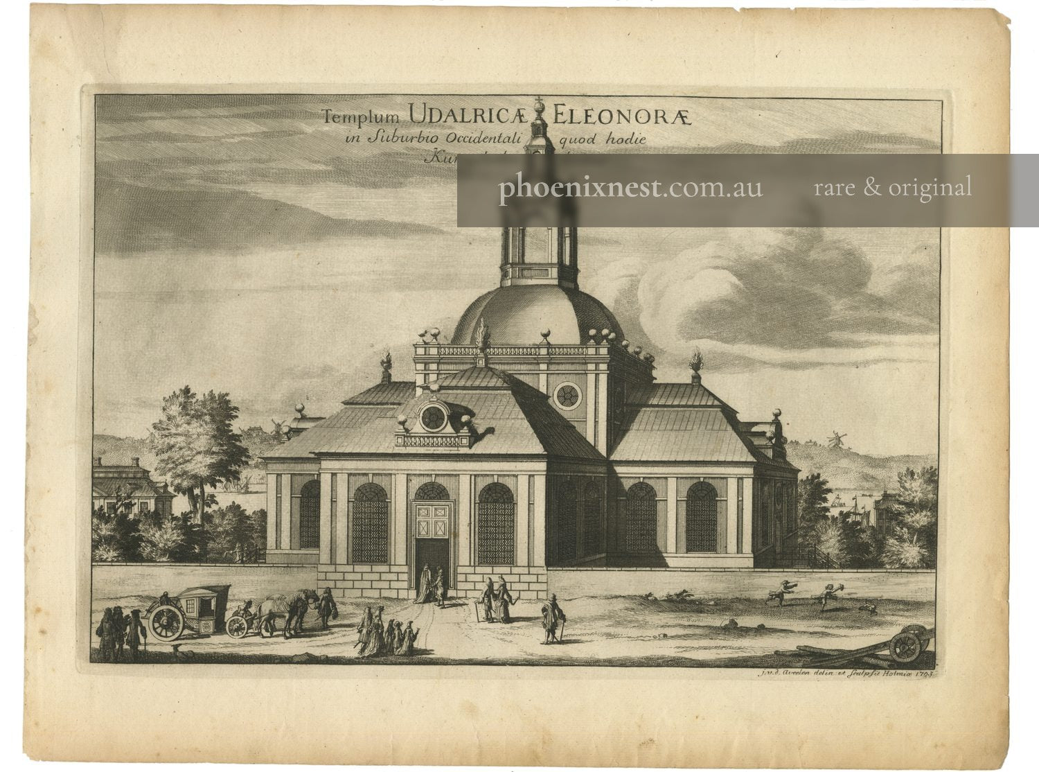 Ulrika Eleonora Church, Kungsholm — Aveelen