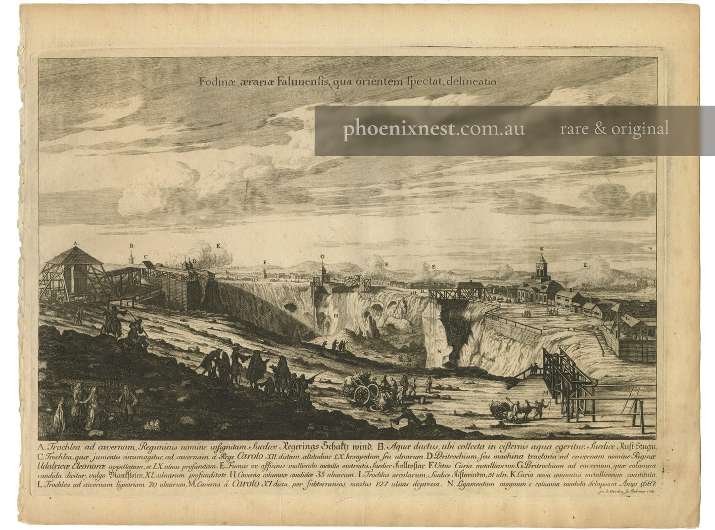 Falun Copper Mine, facing East — Aveelen