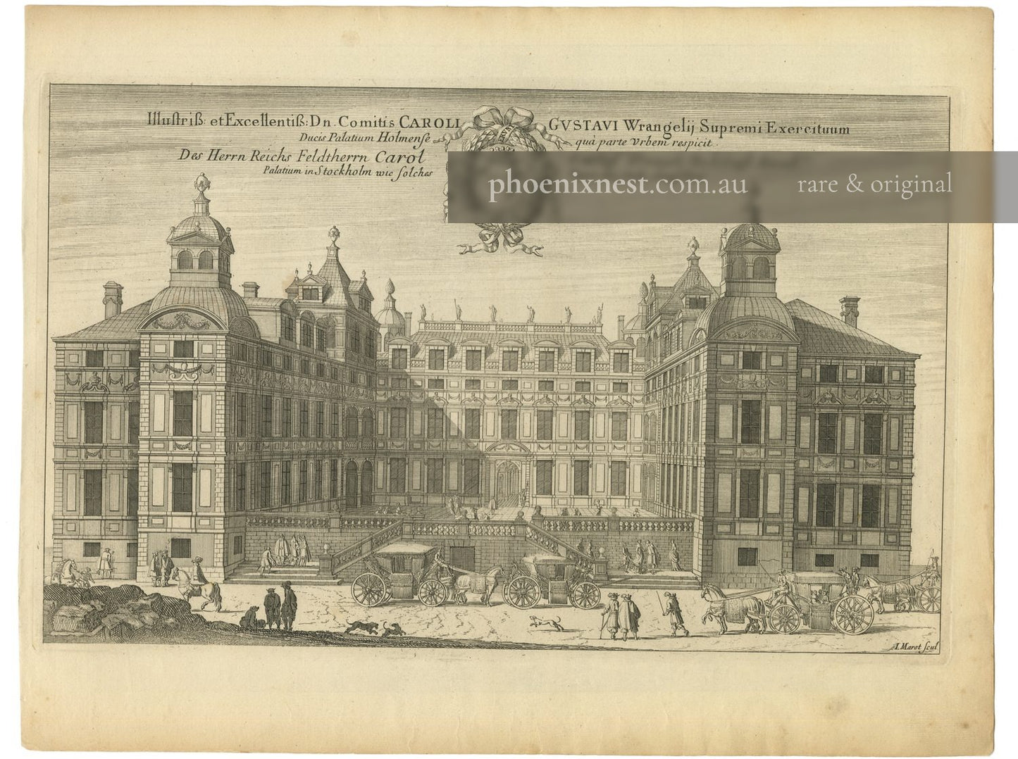 Wrangel Palace, Stockholm — Marot