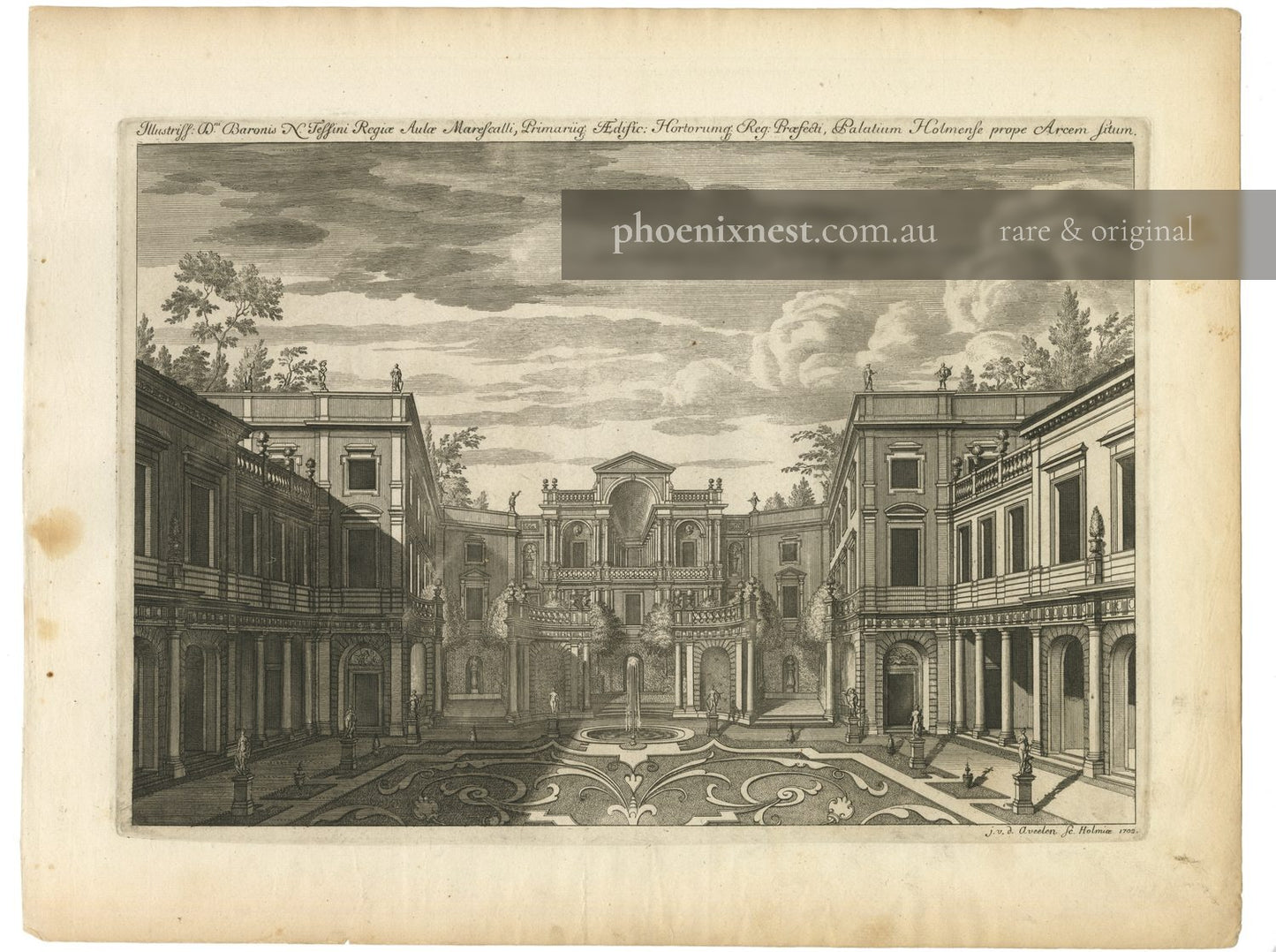 Tessin Palace Courtyard, Stockholm — Aveelen