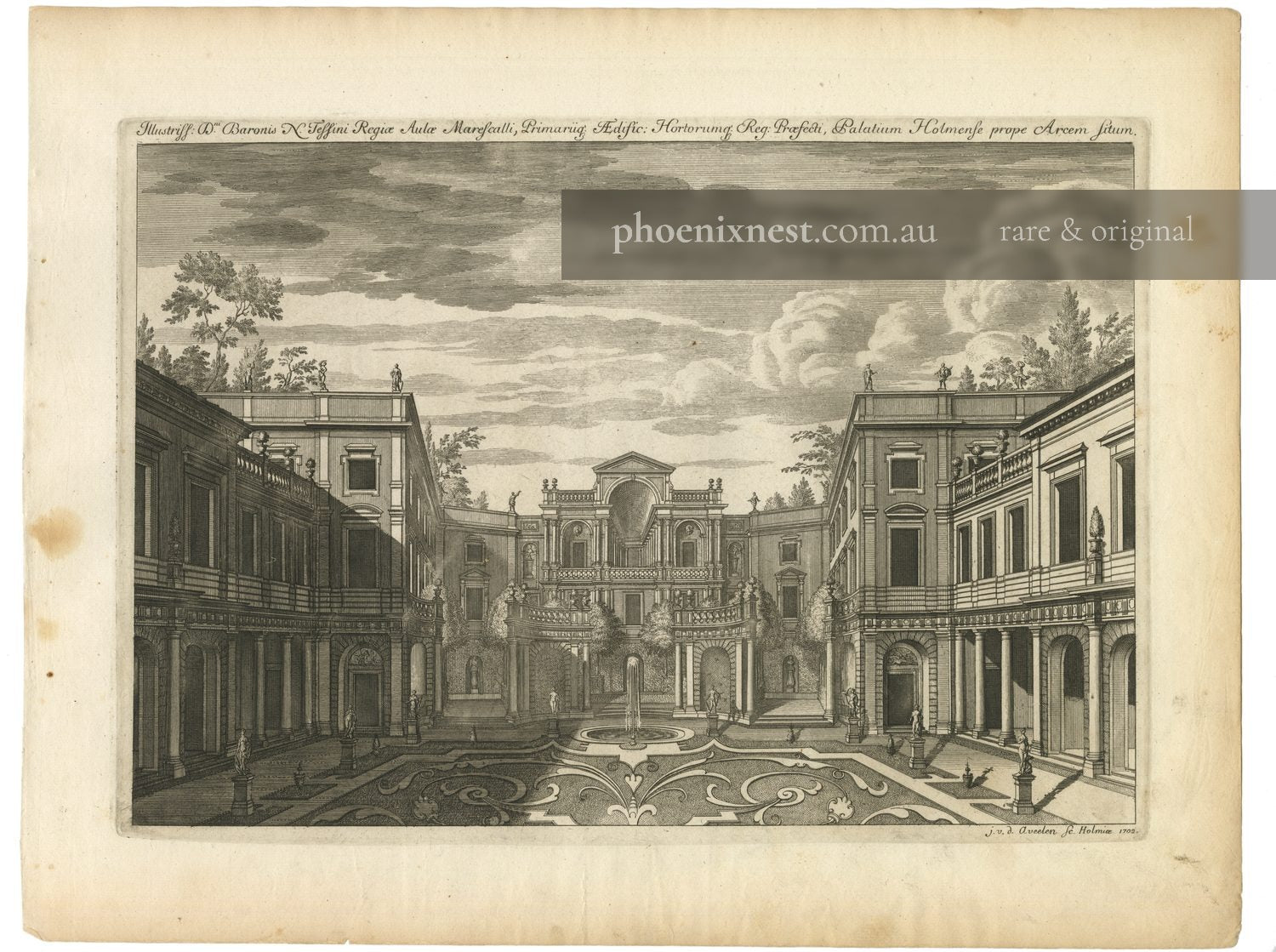 Tessin Palace Courtyard, Stockholm — Aveelen