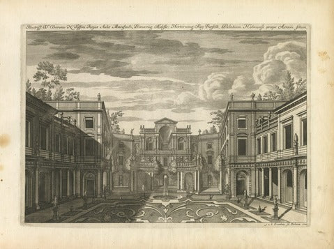 Tessin Palace Courtyard, Stockholm — Aveelen