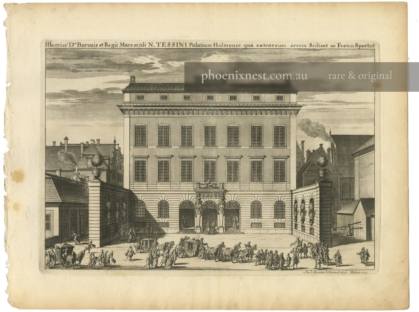 Tessin Palace Façade, Stockholm — Aveelen