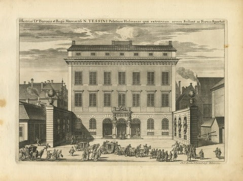Tessin Palace Façade, Stockholm — Aveelen