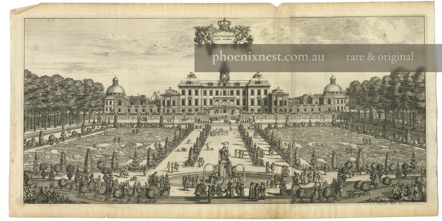 Drottningholm Palace, South View — Dahlbergh