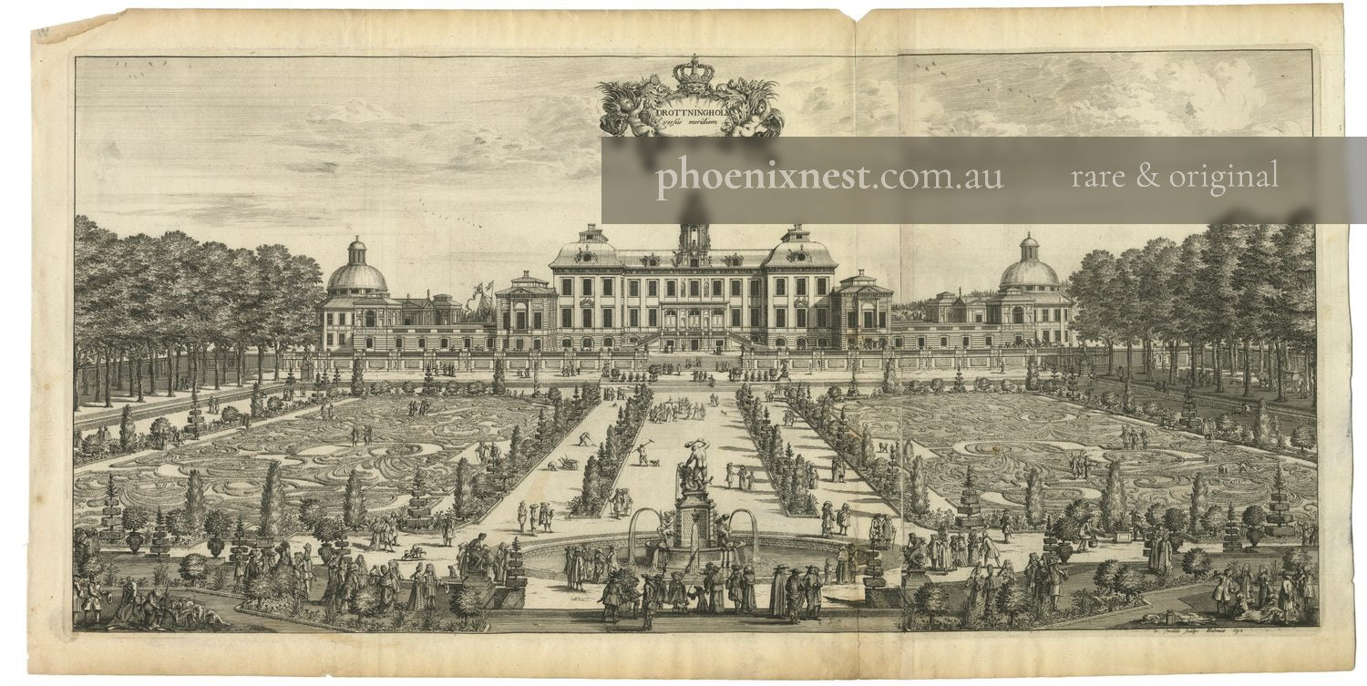 Drottningholm Palace, South View — Dahlbergh