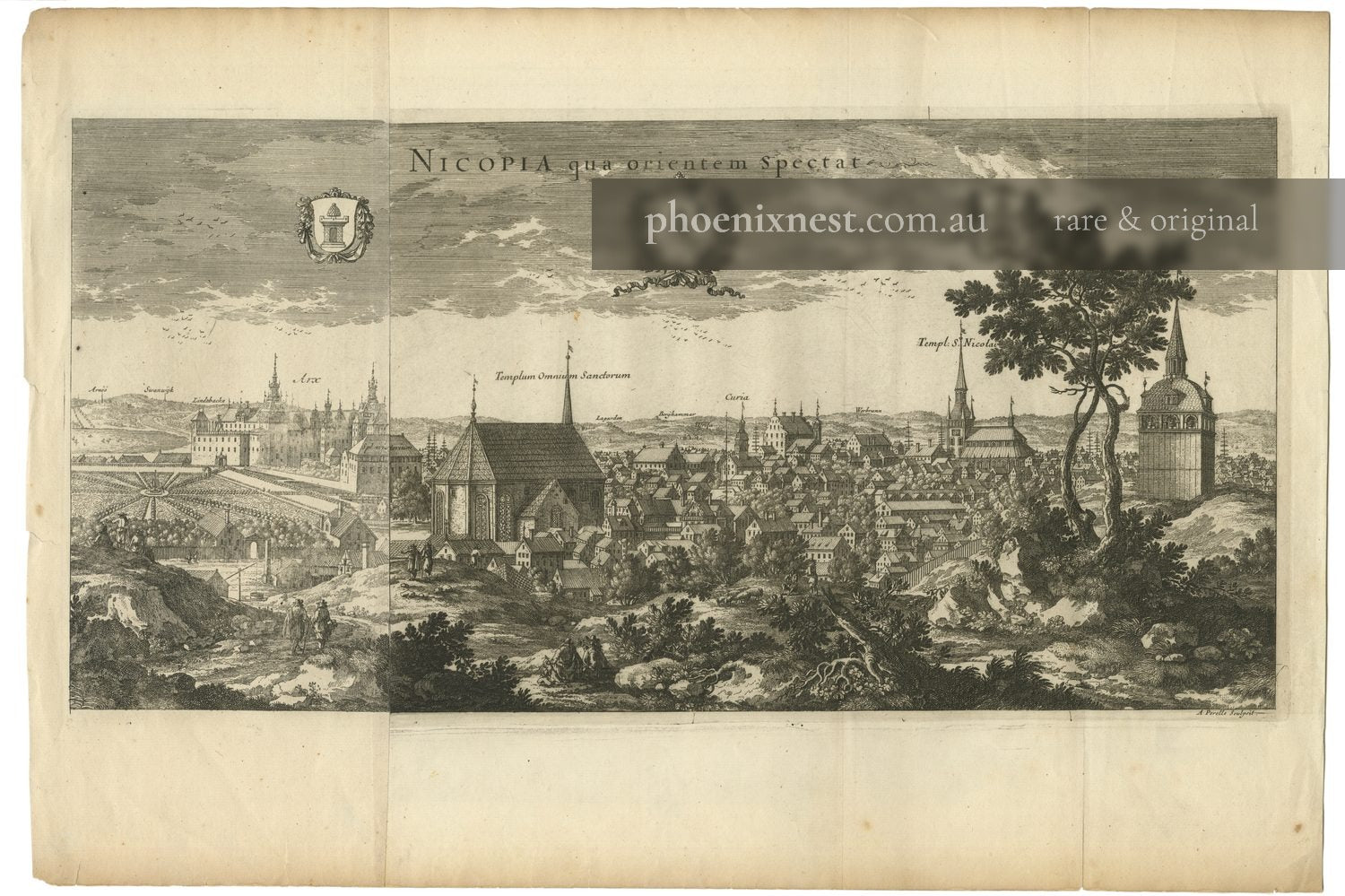 Nyköping, View Facing East — Perelle