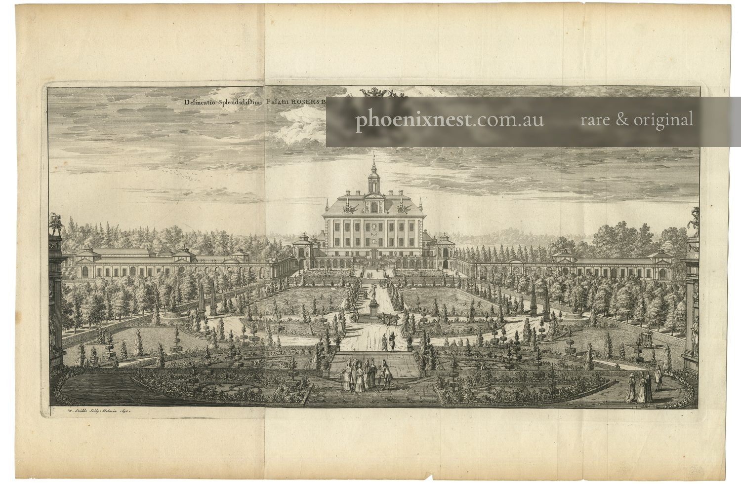 Rosersberg Palace, Garden Front — Swidde