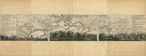 Battle of Bråvalla, Topographical Plan — Mejer