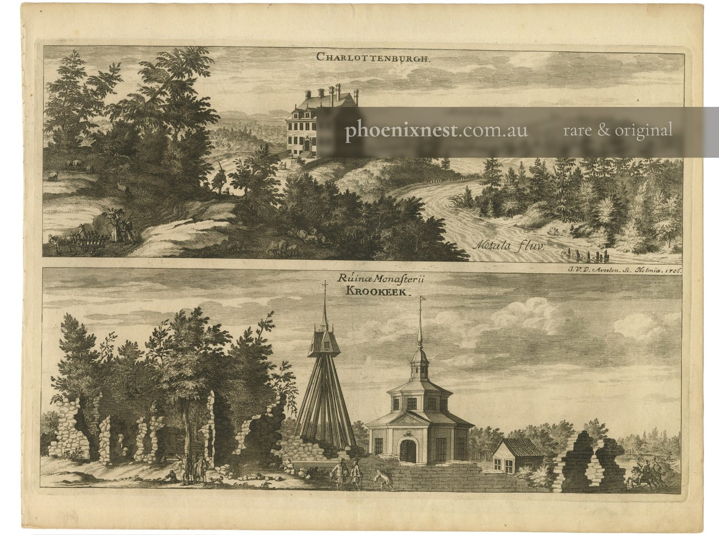 Charlottenburgh and Vreta Abbey, Motala — Aveelen