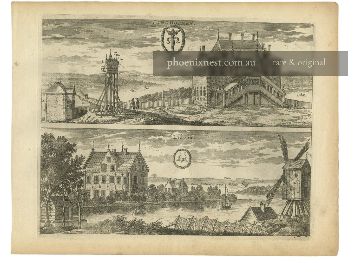 Lindholmen and Lidö — Dahlbergh