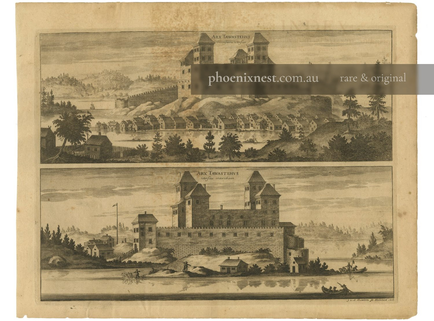 Hämeenlinna Castle — Suecia Antiqua et Hodierna