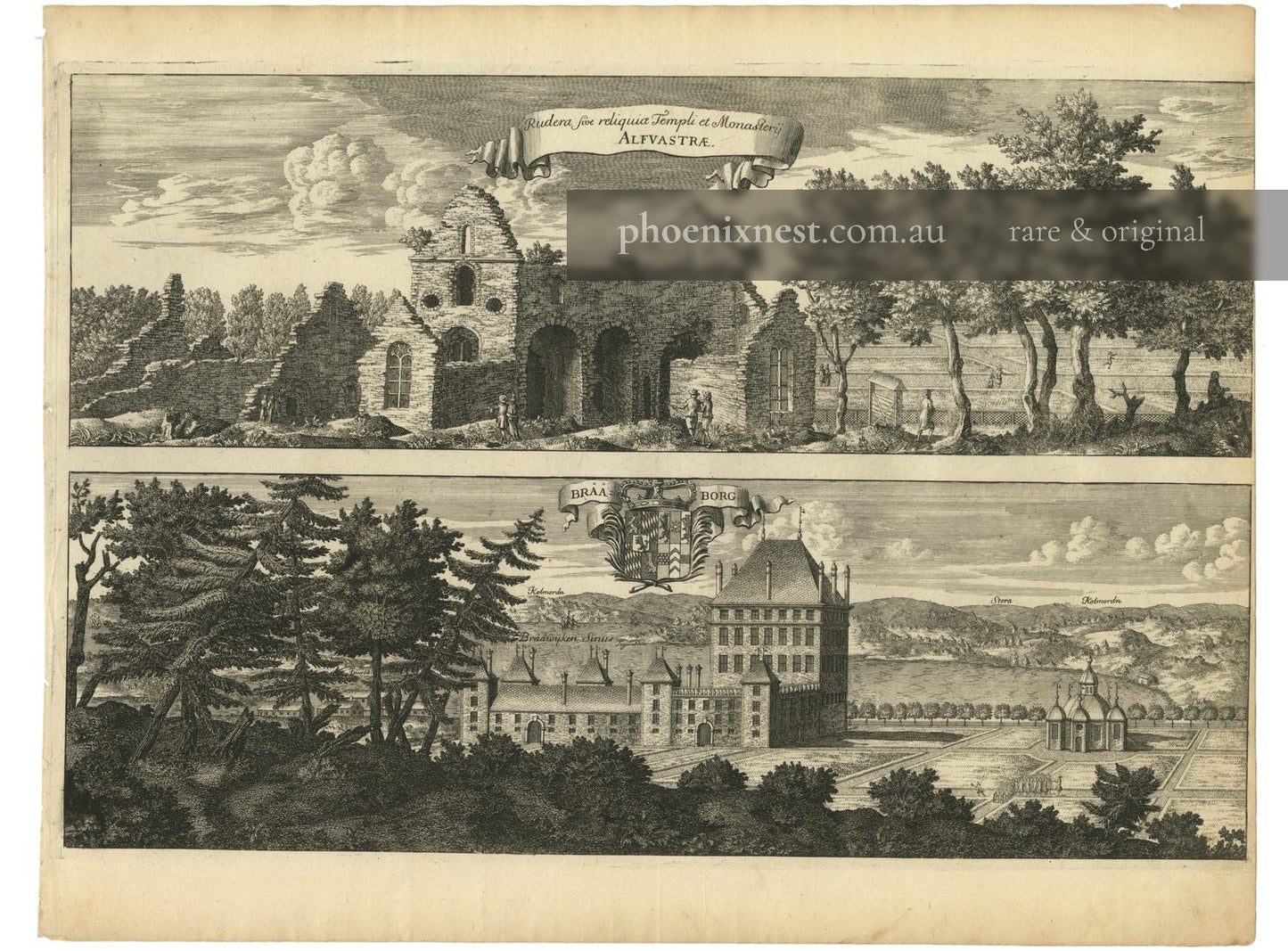 Alvastra Monastery & Brahehus Castle — Dahlbergh