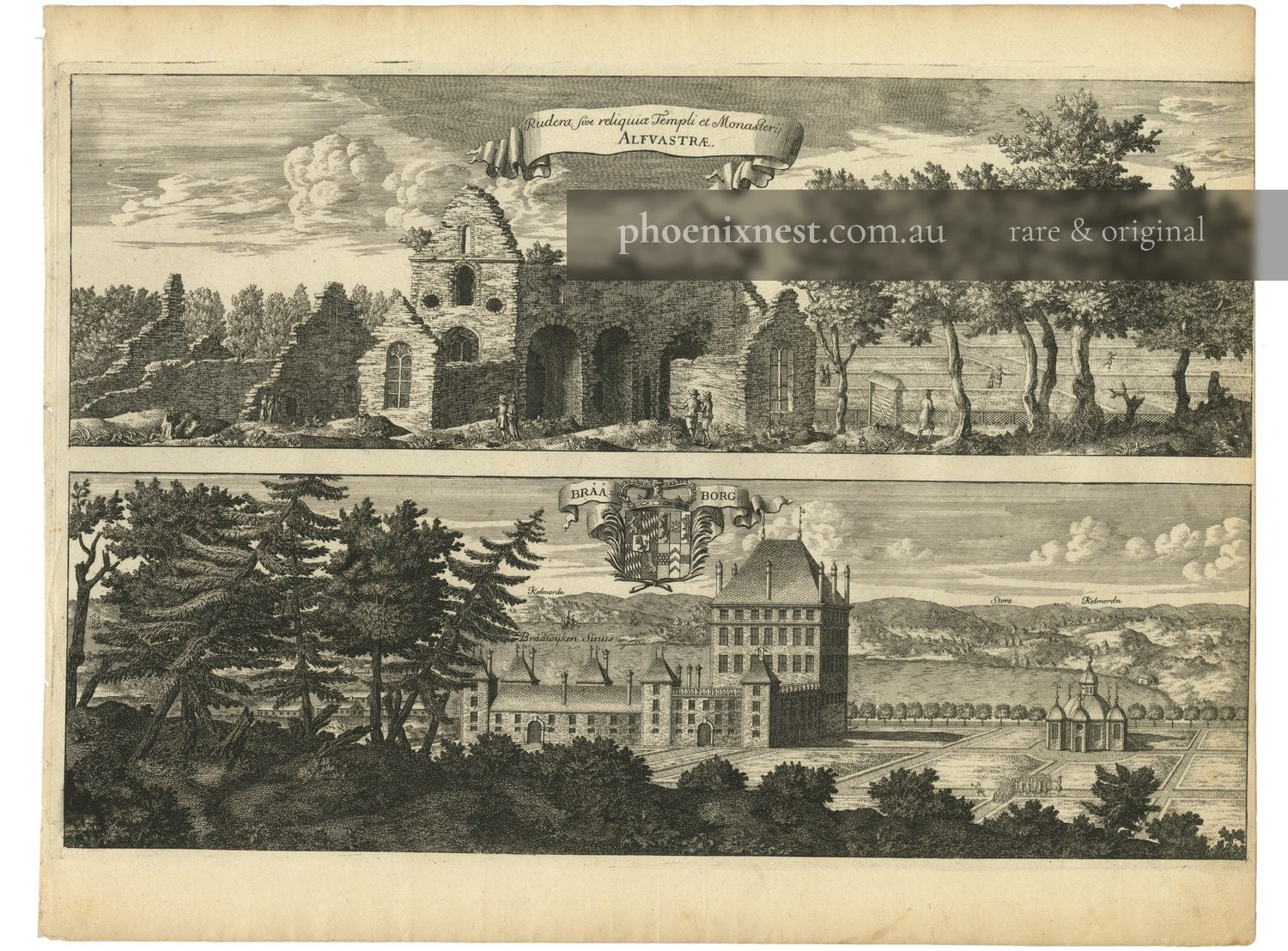 Alvastra Monastery & Brahehus Castle — Dahlbergh